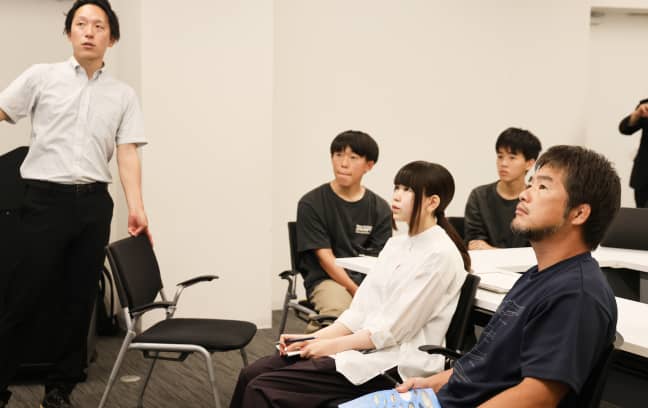 プロによる動画制作の研修
